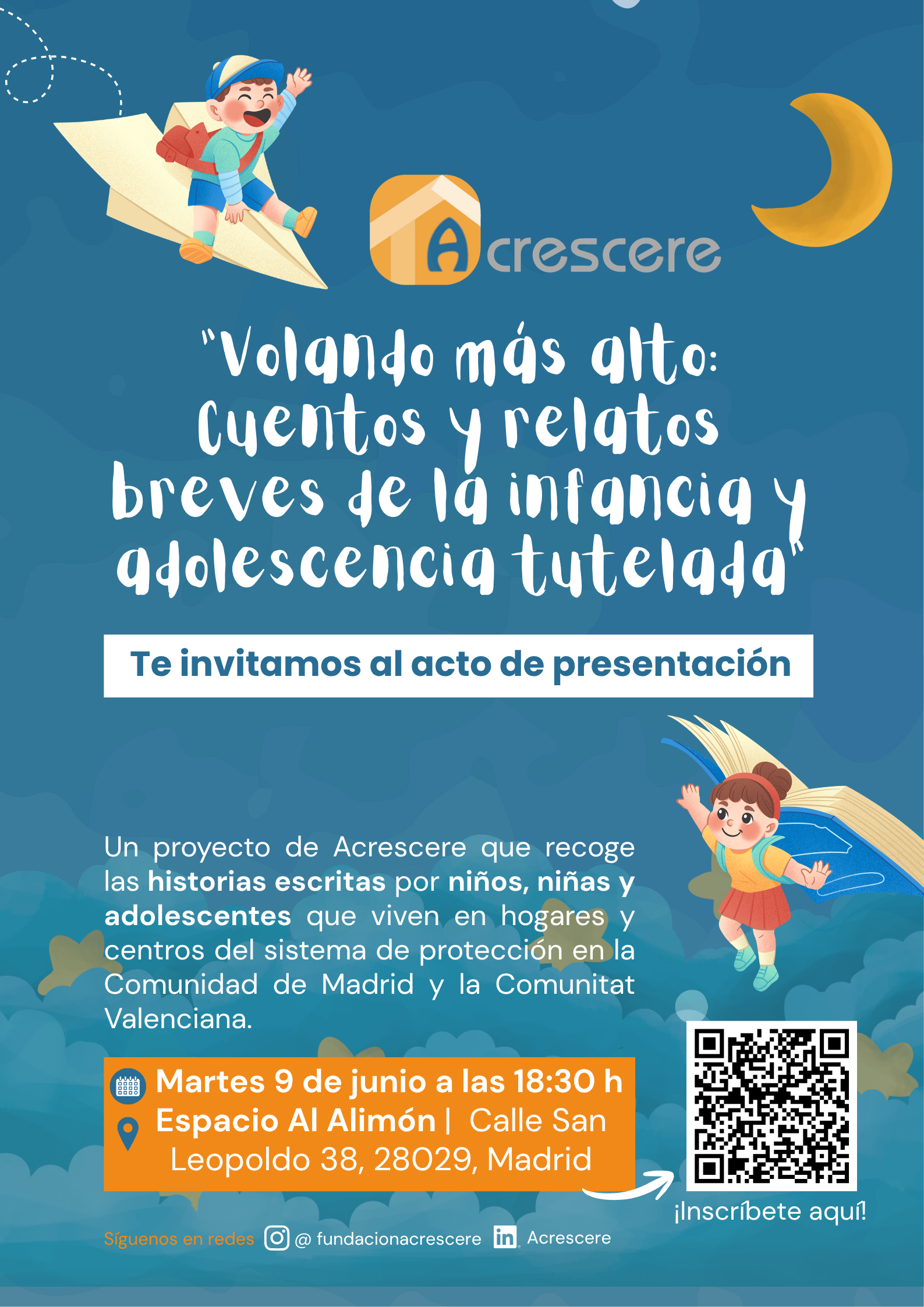 Poster sobre el fomento a la lectura Ilustrado Azul (1)